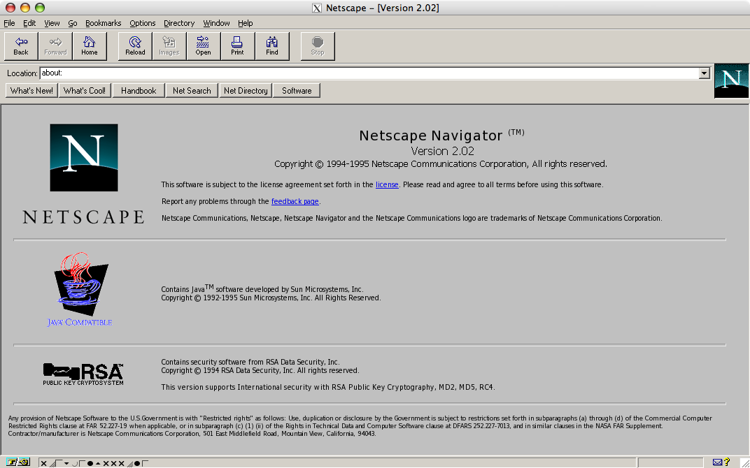 Yesterday's Web: Netscape and friends – Minh's Notes